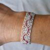 Bracelet dentelle cranberry