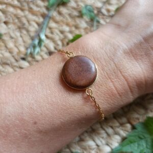Bracelet en bois de noyer