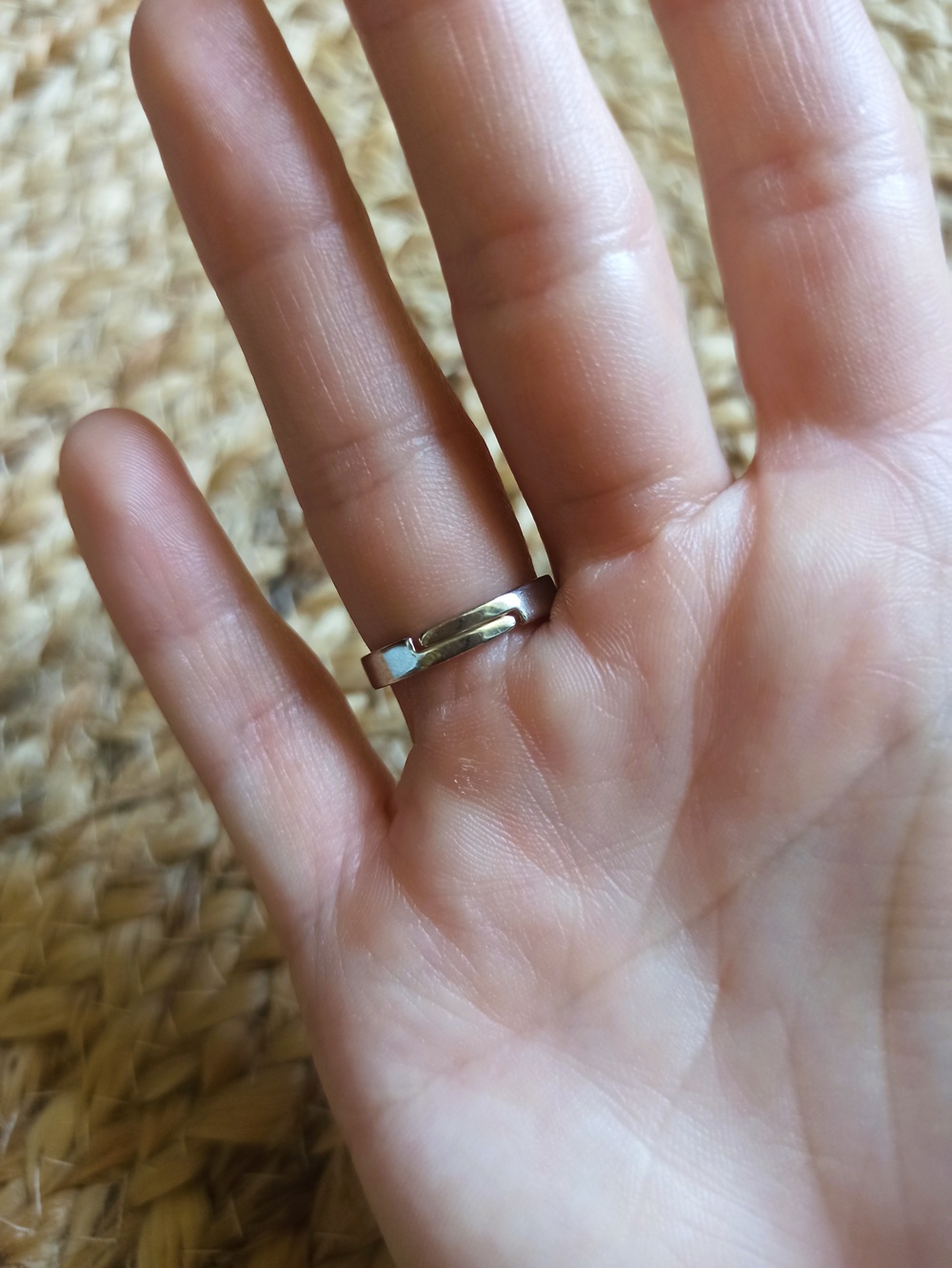 Bague en chêne - imparfaite – Image 3