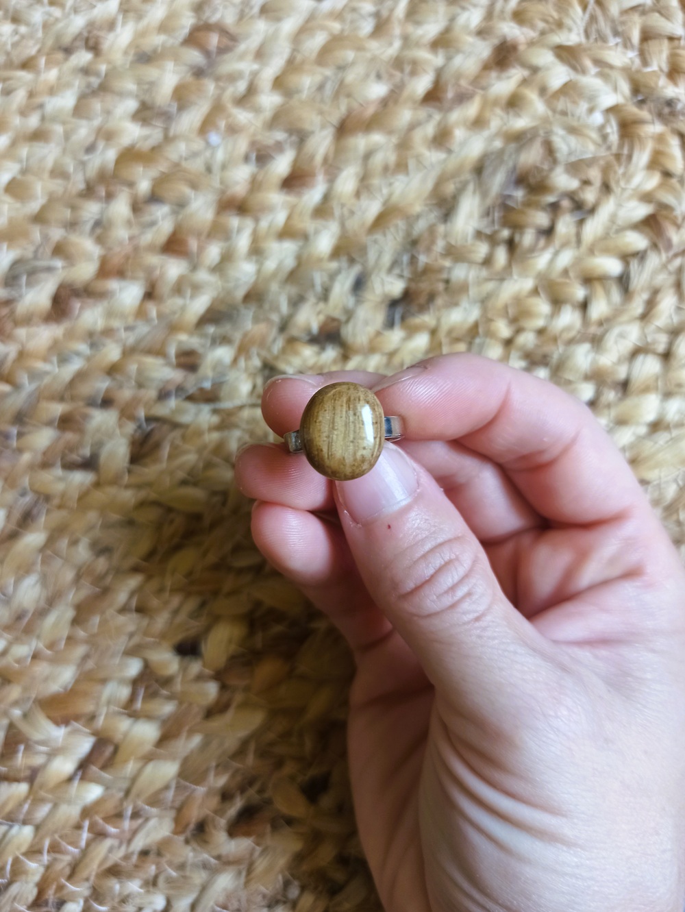 Bague en chêne - imparfaite – Image 6