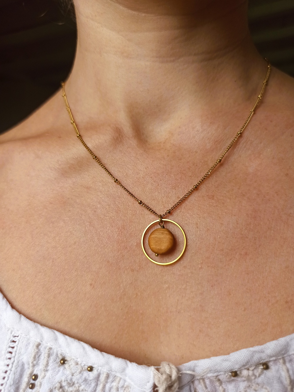 Collier en pommier